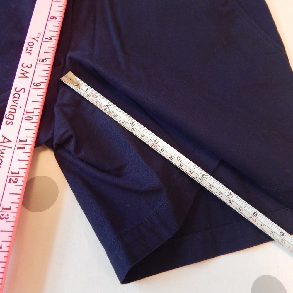 Loft Outlet 6" Twill Shorts Navy Sz 2 NWT - Picture 8 of 14